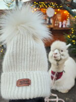 Czapka z wełny alpak